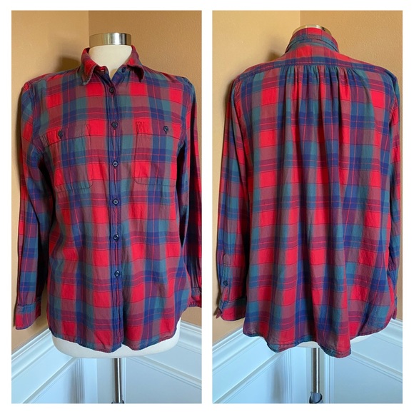 Denim & Supply by RL Plaid Button Down Large - Picture 1 of 6